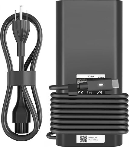 شاحن Mac Book Pro - شاحن USB C بقوة 100 وات شاحن سريع لجهاز Mac Book pro/Air iPad Pro 12.9، 11 بوصة 2020/2018 Samsung Galaxy وجميع أجهزة الكمبيوتر المحمولة والهواتف USB-C in Kuwait