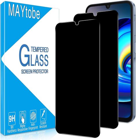 MAYtobe [2-Pack] Screen Protector Designed for Samsung Galaxy A16 5G Tempered Glass, Bubble Free, Anti Scratch, Easy to Install in Saudi Arabia