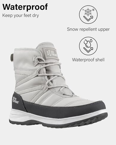 Andrea 3 Snow Winter Boots for Women, Warm, Insulated, Lace Up in Kuwait