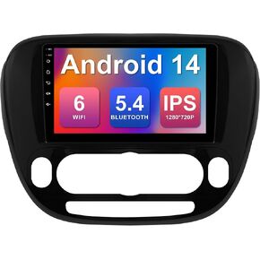 2+32g 9 بوصة Android 13 Stereo Car for Kia Soul 2014-2019 IPS شاشة الشاشة اللمسات مع Carplay و Android دعم الكاميرا الاحتياطية GPS FM Navi BT SWC in Kuwait