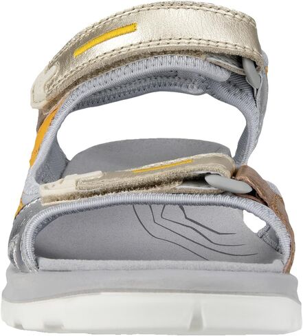 ECCO Women's Yucatan Sport Sandal, Gravel Patchwork, 8-8.5 in Saudi Arabia