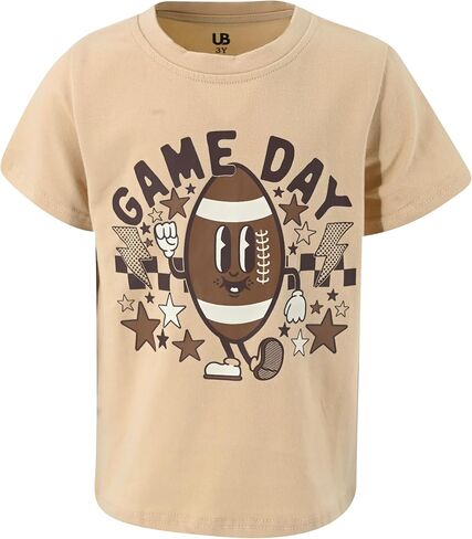 Unique Baby Boys Toddlers Short Sleeve Regular Fit Graphic T-Shirt in Kuwait