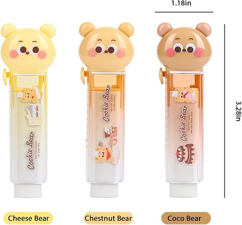 Retractable Pencil Eraser, Cute Erasers,Cat Paw Eraser,Suitable for School Home Office Supplies, 4Pcs in Kuwait