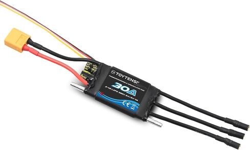 80A 2-6S Water Cooling Brushless Marine ESC for RC Boat with 4.0mm Bullet and XT90 connectors in Kuwait