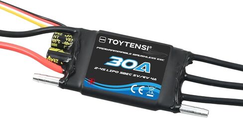 80A 2-6S Water Cooling Brushless Marine ESC for RC Boat with 4.0mm Bullet and XT90 connectors in Kuwait