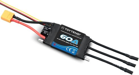 80A 2-6S Water Cooling Brushless Marine ESC for RC Boat with 4.0mm Bullet and XT90 connectors in Kuwait