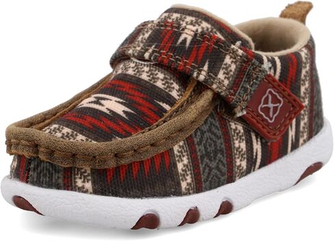 Twisted X Infant's Driving Moc, Moc Toe, Leopard, 4 M in Saudi Arabia
