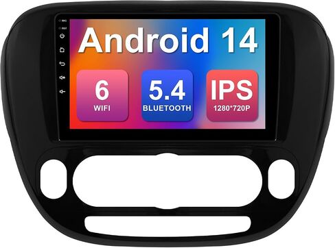 2+32g 9 بوصة Android 13 Stereo Car for Kia Soul 2014-2019 IPS شاشة الشاشة اللمسات مع Carplay و Android دعم الكاميرا الاحتياطية GPS FM Navi BT SWC in Kuwait