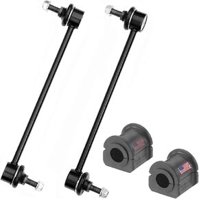 suspension dudes 4PC Front Sway Bar Links with Front Bushings for 2015-2017 Chrysler 200 K750747