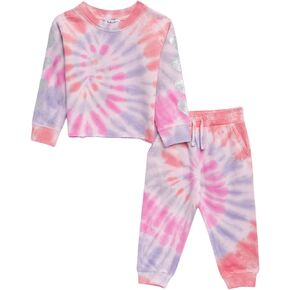 Splendid baby-girls Rainbow Foil Sweatshirt SetSweatshirt Set