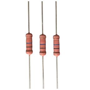 WEIJ RI40-2W Metallic Glass Glaze High Voltage Resistor Thick-Film Non-Wound Type Resistor 2W (2W-500M (±5%) 10Pcs)