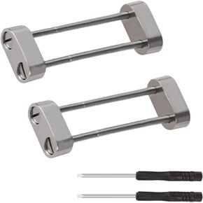Lijinlan for Suunto Core Lugs Adapter Set, Stainless Steel Lug Connector Kit Replacement Accessory Linkbar Screws Rod for Suunto Core Watch Bands