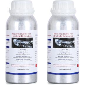 QUNNIE 1600 g Car Headlight Repair Fluid Set, Car Headlight polishing Vapor, Polymer polishing Liquid