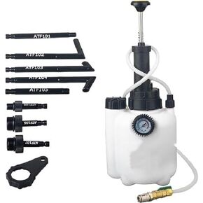 Vahaha 3L Transmission Oil Filling Tool System Fluid Pump Manual W/8pcs ATF Adaptors