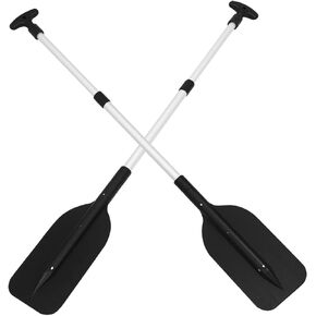 BESPORTBLE 2 Pack Telescopic Kayak Paddle 22-41inch Aluminum Alloy Boat Oars Collapsible Paddle for Boat Kayaking Rafting Jet Ski Canoe Outdoor Kayak Water Sports