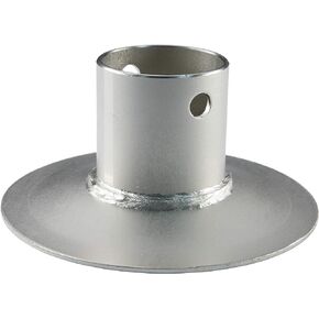 Lippert Replacement Trailer Tongue Jack Foot Pad, 5.44" Diameter, Fits 2" Round Tube Leg, Power, Smart, Quick Drop, Sidewinder, Clevis Not Included - 165253