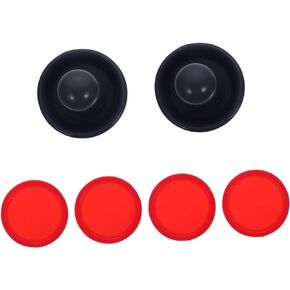 Sosoport 1 Set Hockey Kit Kids Putter Air Fittings Kid Stuff Air Hockey Table Pushers Hockey Parts Air Hockey Hover Puck Plastic Air Hockey Puck Durable Hockey Accessories Ice Hockey Puck