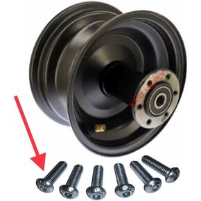 Mega Moto/Motovox Mini Bike Wheel Hub Mounting Bolts (Wheel Not Included)