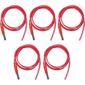 DIANN 5pcs 24V 40W Heater Cartridge 1m Cartridge Heater for 3D Printer Creality Ender 3, CR-10 Series, Prusa i3 (5pcs 24V40W)