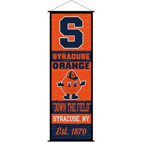 Syracuse Orange Banner and Scroll Sign