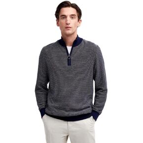 Barbour Men's Dunstan Half-Zip Jumper, Navy