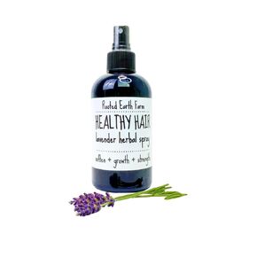 Healthy Hair Herbal Spray - Leave In Conditioner - Lavender - 8 fl oz - Growth Softening