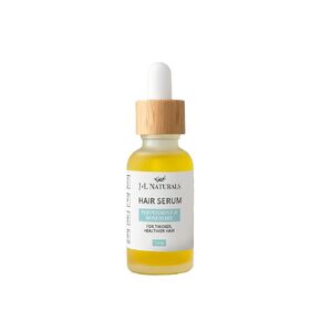 J&L Naturals | Hair Serum for Moisture, Damaged Hair, Growth | With Argan Oil & Coconut Oil | Cruelty Free, Paraben Free, Vegan | For All Hair (Hydrate (Dry Hair), 1 Oz (Single))