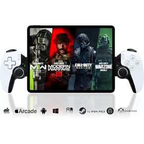 Joso Phone Controller for iPhone/iPad/Android/Tablet(130-280mm), Wireless Game Joystick for Xbox Cloud/PS Remote Play with 2 Back Buttons/Hall-Rocker/Hall-Trigger, Support Switch/PS4-Direct Play