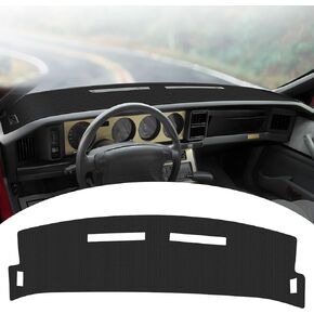 FIILINES Dash Cover Compatible with Pontiac Firebird 1982-1992 Dashboard Mat Passport Accessories Dash Cover Sunshade Nonslip Mesh Protector No Glare