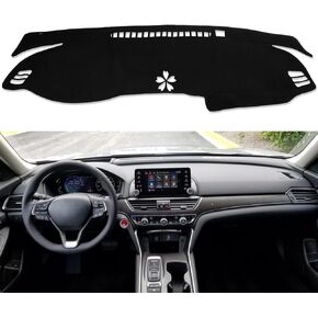 وسادة غطاء لوحة القيادة MODIGT متوافقة مع Nissan Altima 2007 2008 2009 2010 2011 2012 Nissan Altima Sedan Coupe غير وهج واقي من الشمس غطاء لوحة القيادة أسود