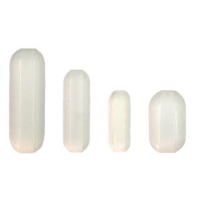 Magnetic Stirring Cylindral Stir Bar Rod PTFE Teflon Coated 0.3 x 2Inches 8 * 50mm Pack of 1