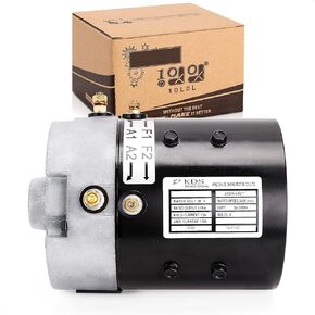 10L0L Golf Cart 36 Volt Electric Separately-Excited Motor fit EZGO TXT PDS 2000-Up Models, Replace OEM# 73124-G01, 73445-G02, 73124-G08
