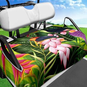 Takytao Golf Cart Seat Covers, Blanket for Golf Cart, Universal Golf Cart Seat Towel Fits All EZGO, Yamaha, Club Car, Icon and More Golf Carts, 51''x 31''