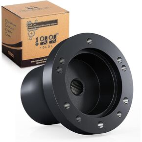 10L0L Golf Cart Steering Wheel Adapter for Yamaha, Black