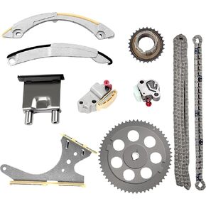 OCPTY Timing Chain Kit fits for 9-0195SC for 2002-2008 for Buick Rainier 2004-2007 for Chevy Colorado 2004-2006 for Chevy Trailblazer 2002-2007 for GMC Canyon 2004-2006 for GMC Envoy