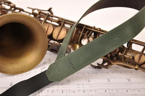 MG Leather Work Saxophone Strap for alto, tenor, soprano, baritone saxophone in Saudi Arabia