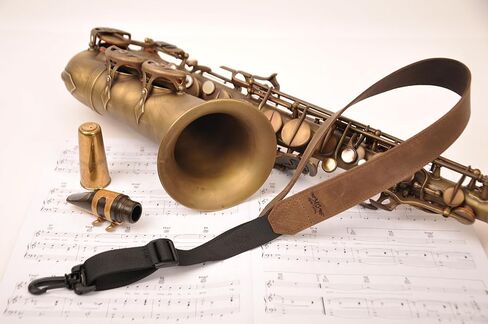 حزام ساكسفون للعمل من الجلد من MG لألتو، والتينور، والسوبرانو، والساكسفون الباريتون in Kuwait