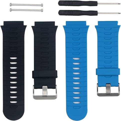 Replacement Fastener Rings Compatible with Garmin Forerunner 920XT Bands(Pack of 11) Security Loop Holder Keeper Retainer Silicon Fastener Ring Connector Loops for Forerunner 920XT GPS Sports Watch in Saudi Arabia