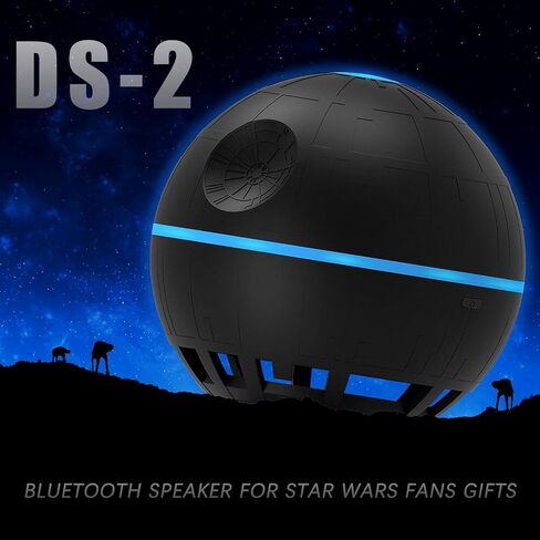 JLSCR DS-2 Portable Bluetooth Speaker 1500mAh Battery Bluetooth 5.1 5W Speaker Type-C Port Gifts for Star Wars Fans Desktop Decoration in Saudi Arabia