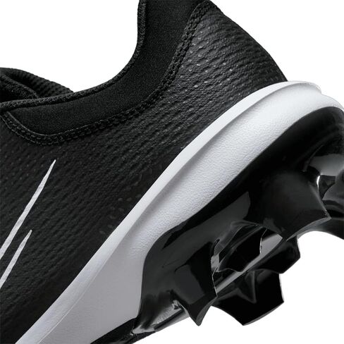 Nike Women's Hyperdiamond 4 Pro Molded Softball Cleats, Black White, 8.5 in Saudi Arabia