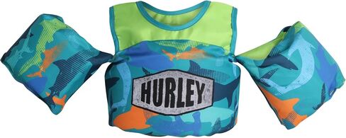 Hurley Toddler Pool Floatie - Learn to Swim Safety Float Swimming Jacket - Kids Trainer Swim Vest - Boy/Girl 1-2 yrs 20-50 lb in Saudi Arabia