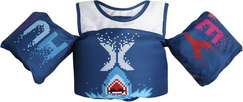 Hurley Toddler Pool Floatie - Learn to Swim Safety Float Swimming Jacket - Kids Trainer Swim Vest - Boy/Girl 1-2 yrs 20-50 lb in Saudi Arabia