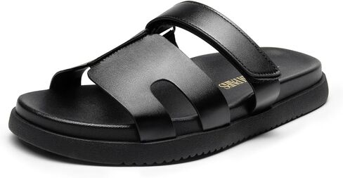 DREAM PAIRS Women's Flat Slide Sandals, Comfortable Slip On Platform Sandals For Women Dressy Summer in Saudi Arabia