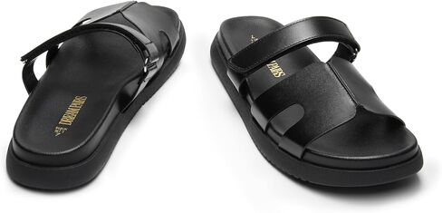 DREAM PAIRS Women's Flat Slide Sandals, Comfortable Slip On Platform Sandals For Women Dressy Summer in Saudi Arabia