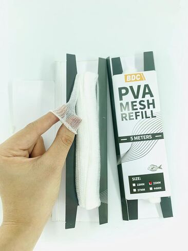 PVA شبكة صيد سمك الشبوط صافي تذويب 2 قطعة قابلة للذوبان بطول 395 بوصة ، شبكة الطعم العالمية الملء أكياس تخزين الطعم in Saudi Arabia
