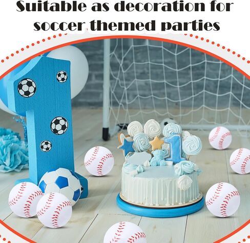 Sratte 100 Pcs Mini Baseball Balls Baseball Stress Balls Bulk 2.5 Inch Foam Baseball Ball Squeeze Small Foam Balls Sports Balls Baseball Party Favors for Anxiety Relief Birthday Party Supplies in Saudi Arabia