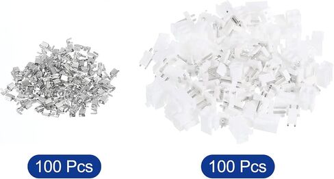 MECCANIXITY PCB Connectors 3.96mm Pitch Pin Crimp Header Contact for Printed Circuit Boards 1 Set in Saudi Arabia