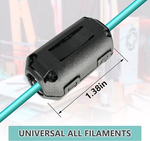 6 قطع من فلاتر خيوط الطابعة ثلاثية الأبعاد من Hyhpsjiee، منظف الفلتر، منظف الفلتر العالمي، أداة إزالة الغبار والكهرباء الساكنة، ملحقات أساسية لحماية الطابعات ثلاثية الأبعاد. in Kuwait