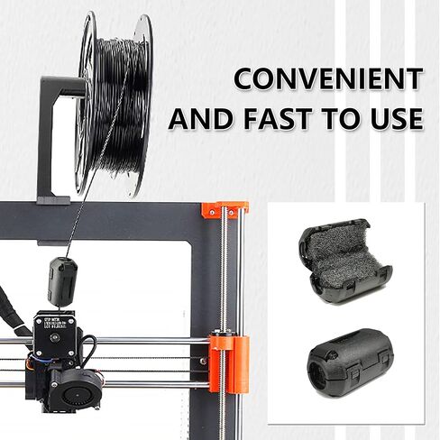6 قطع من فلاتر خيوط الطابعة ثلاثية الأبعاد من Hyhpsjiee، منظف الفلتر، منظف الفلتر العالمي، أداة إزالة الغبار والكهرباء الساكنة، ملحقات أساسية لحماية الطابعات ثلاثية الأبعاد. in Kuwait