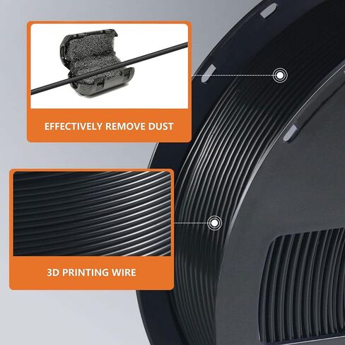 6 قطع من فلاتر خيوط الطابعة ثلاثية الأبعاد من Hyhpsjiee، منظف الفلتر، منظف الفلتر العالمي، أداة إزالة الغبار والكهرباء الساكنة، ملحقات أساسية لحماية الطابعات ثلاثية الأبعاد. in Kuwait